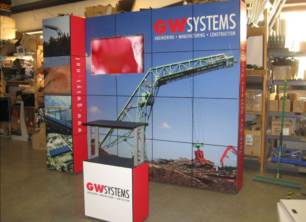 GW Systems 10x10 MultiQuad Exhibit
