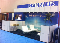 ExpoDisplays 10x20 MultiQuad Exhibit